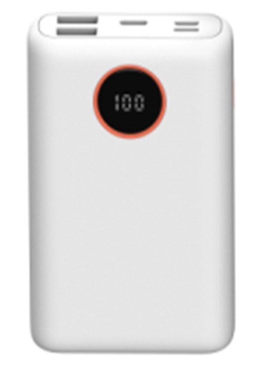 Универсальный аккумулятор TRINITY 10, 10000 мАч, 3,7В, белый - 428028