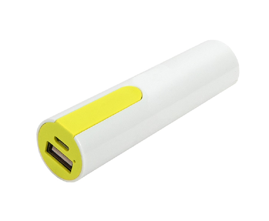 Универсальное зарядное устройство "A-PEN" (2000mAh), желтый