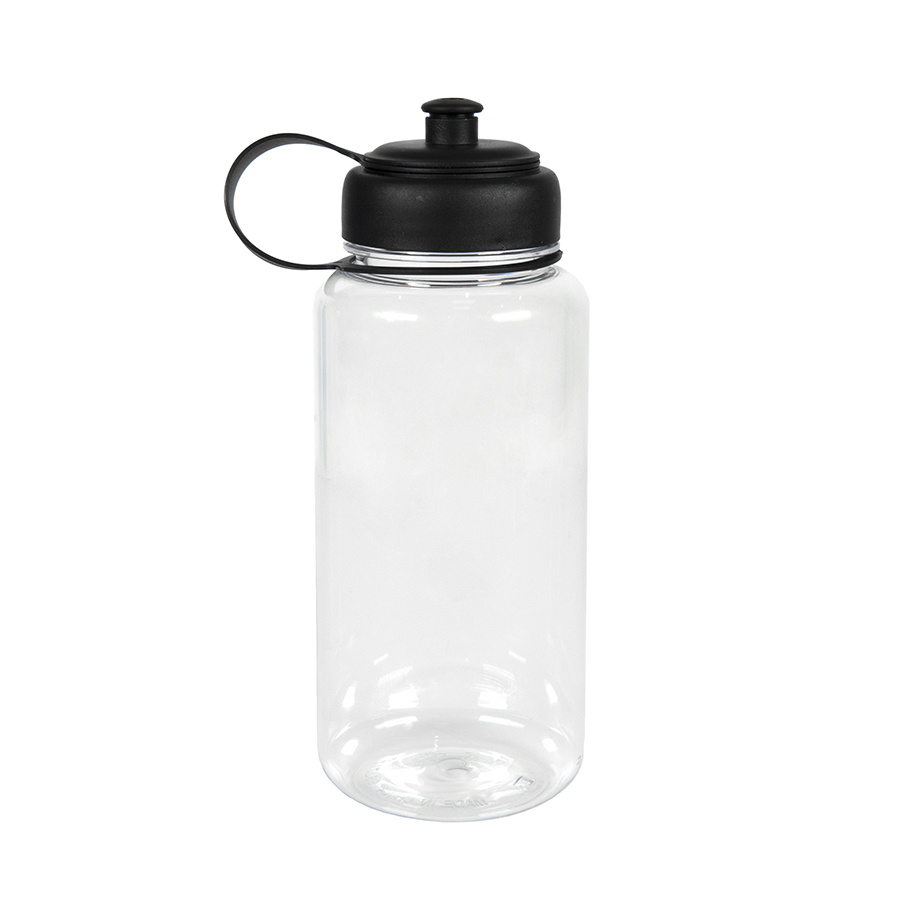 Бутылка для воды YOGA, 1000 мл, пластик, белый