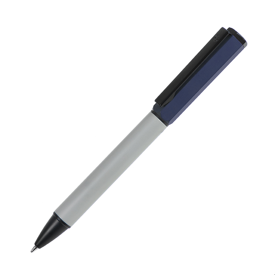 BRO, ручка шариковая, темно-синий, металл, пластик