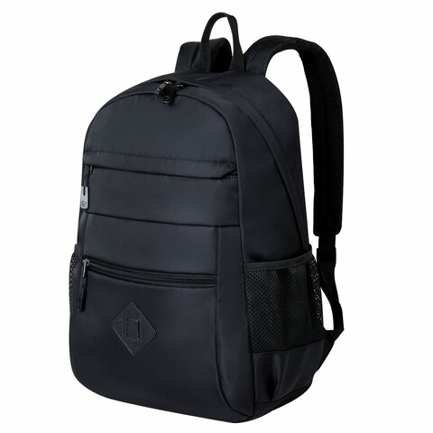 Рюкзак BRAUBERG DYNAMIC универсальный, эргономичный, черный, 43х30х13 см, 270801