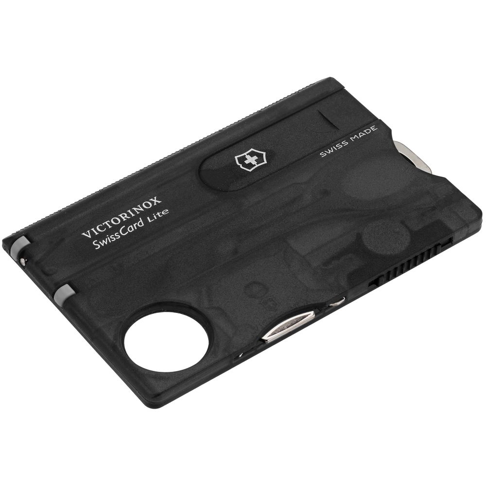Набор инструментов SwissCard Lite, черный - 426734