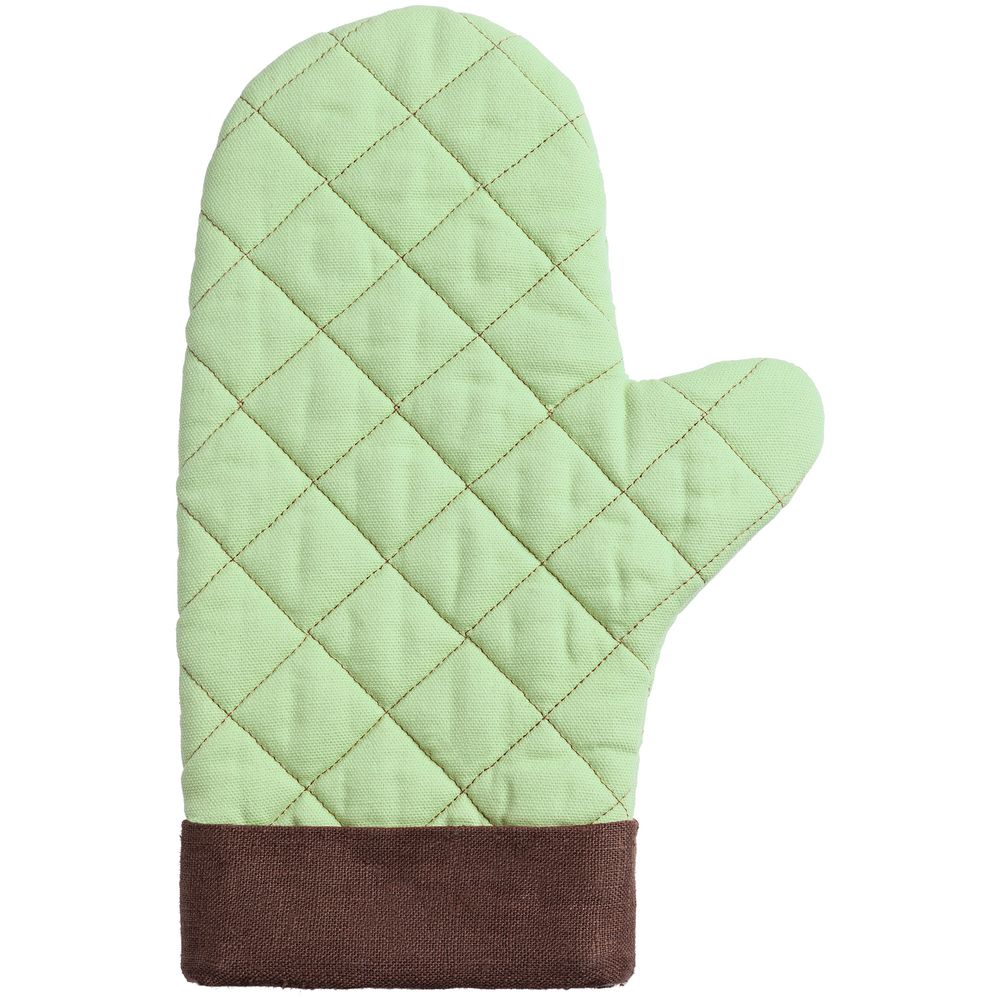 Прихватка-рукавица Keep Palms, зеленая - 404386