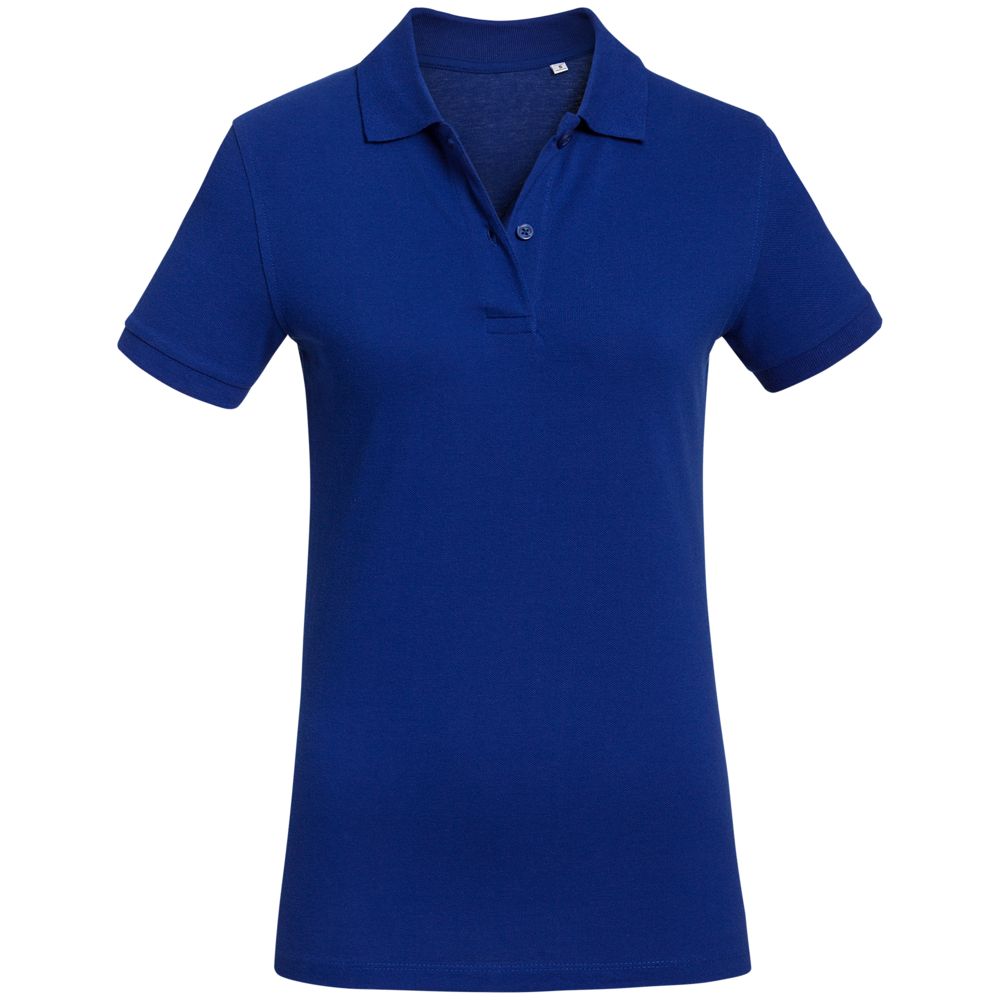 Рубашка поло женская Inspire синяя - 202549