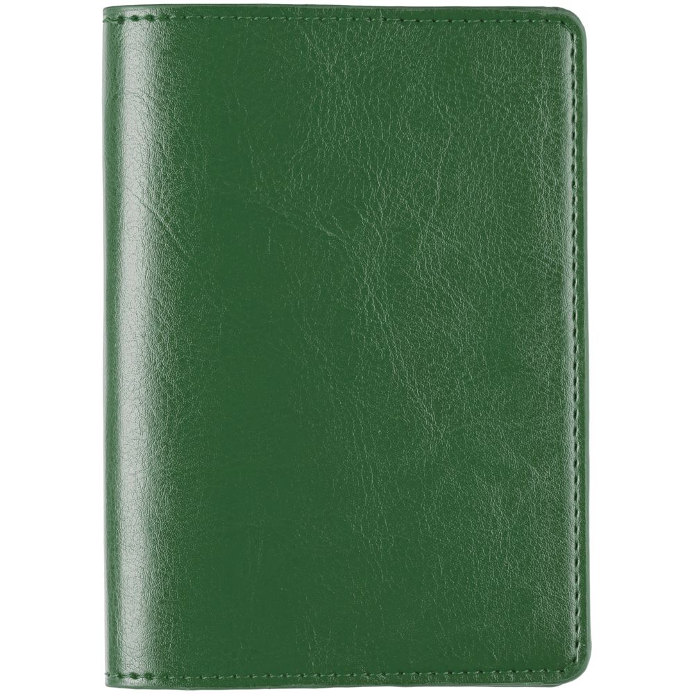 Обложка для паспорта Nebraska, зеленая - 402108