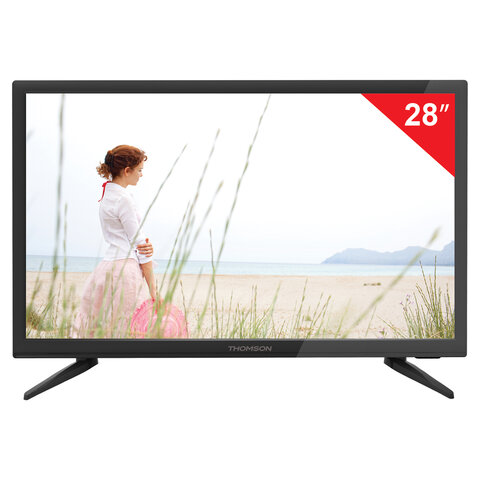 Телевизор THOMSON T28RTE1020, 28" (71 см), 1366х768, HD, 16:9, черный