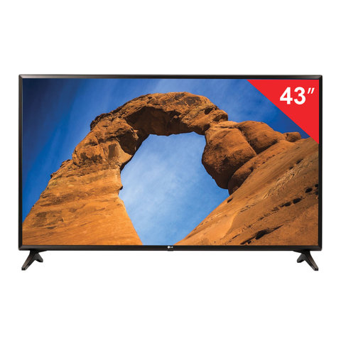 Телевизор LG 43LK5910, 43" (108 см), 1366x768, HD, 16:9, SmartTV, Wi-Fi, черный - 518337