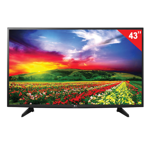 Телевизор LG 43LJ510V, 43" (108 см), 1920х1080, Full HD, 16:9, черный - 518345