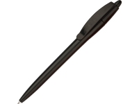 Ручка пластиковая шариковая «Монро», черный глянцевый, пластик
