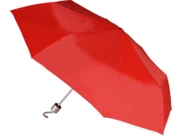 Зонт складной «Сан-Леоне», красный/серебристый