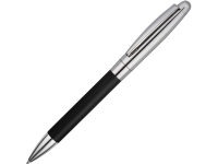 Ручка металлическая шариковая «Жаклин», черный/серебристый