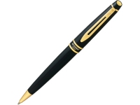 Ручка шариковая «Expert 3 Black Laque GT M», Waterman, латунь, лак. отделка- позолота 23К