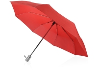 Зонт складной «Леньяно», красный/серебристый