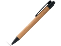 Ручка шариковая «Borneo», светло-коричневый/черный, бамбук