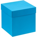 Коробка Cube, M, голубая, 20х20х19.5 см; внутренние размеры: 19х19х19 см