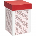 Коробка «Генератор пожеланий», красная, 11,8x10,8х17,2 см; внутренние размеры: 11,1х10,1х17 см