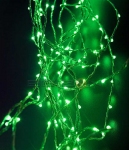 Гирлянда "Branch light", 1,5м., 12V, зеленый шнур, зеленый