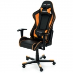 Игровое кресло DXRacer F-серия OH/FE08 (Цвет обивки:Оранжево/черный, Цвет каркаса:Черный)