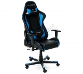 Игровое кресло DXRacer F-серия OH/FE08/NB (Цвет обивки:Черно-синий, Цвет каркаса:Черный)