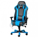 Игровое кресло DXRacer I-серия OH/KS06 (Цвет обивки:Черно-синий, Цвет каркаса:Черный)