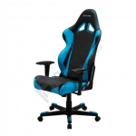 Игровое кресло DXRacer R-серия OH/RE0 (Цвет обивки:Черно-синий, Цвет каркаса:Черный)