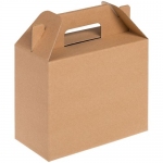 Коробка In Case S, крафт, 21,4х23х10,4 см, внутренние размеры 21х16,6х10 см