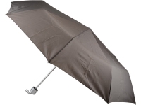 Зонт складной «Сан-Леоне», коричнево-серый/серебристый