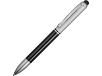 Ручка-стилус шариковая «Seosan», черный/серебристый, металл