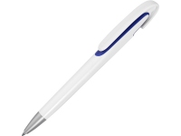 Ручка пластиковая шариковая «Rio», белый/ярко-синий