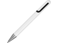 Ручка пластиковая шариковая «Nassau», белый/черный
