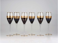 Набор бокалов для шампанского «Несомненный успех», хрусталь