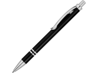 Ручка металлическая шариковая «Дунай», черный/серебристый