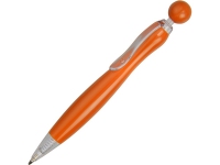 Ручка пластиковая шариковая «Naples», оранжевый/прозрачный