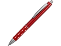 Ручка пластиковая шариковая «Bling», красный/серебристый