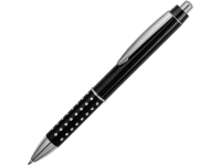Ручка пластиковая шариковая «Bling», черный/серебристый