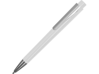 Ручка пластиковая шариковая «Pavo», белый/серебристый