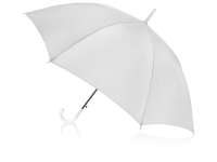 Зонт-трость «Яркость», белый, купол- полиэстер, каркас, спицы- металл, ручка- пластик