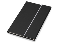 Блокнот А5 «Magnetic», черный, искусственная кожа/металл