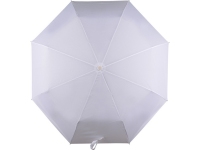 Зонт складной «Сторм-Лейк», белый, эпонж/металл/пластик