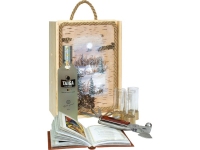 Подарочный набор «Лесная заимка», дерево/береста/металл/стекло