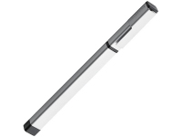 Легкая металлическая ручка-роллер, 0,7 мм, металлик/черный