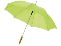 Зонт-трость "Lisa", зеленое яблоко, полиэстер/дерево/металл