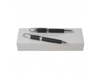 Подарочный набор Embrun: ручка роллер, ручка шариковая, Nina Ricci, латунь, кожа