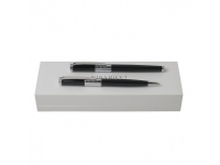 Подарочный набор Eclat: ручка шариковая, ручка роллер, Nina Ricci, латунь, лак
