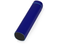 Портативное зарядное устройство «Мьюзик», 5200 mAh, синий/черный, пластик