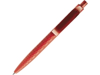 Ручка пластиковая шариковая Prodir QS 01 PRT «софт-тач», красный, пластик c покрытием софт-тач