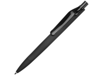 Ручка пластиковая шариковая Prodir DS6 PRR «софт-тач», черный, пластик c покрытием "софт-тач"
