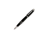 Ручка перьевая «Caprice», S.T. Dupont, ювелирная латунь, палладий, черный лак
