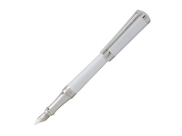 Ручка перьевая «Liberte», S.T. Dupont, ювелирная латунь, палладий, белый перламутровый лак