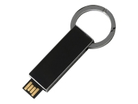 USB-флешка на 16 Гб «Loop Black», HUGO BOSS, металл/PU
